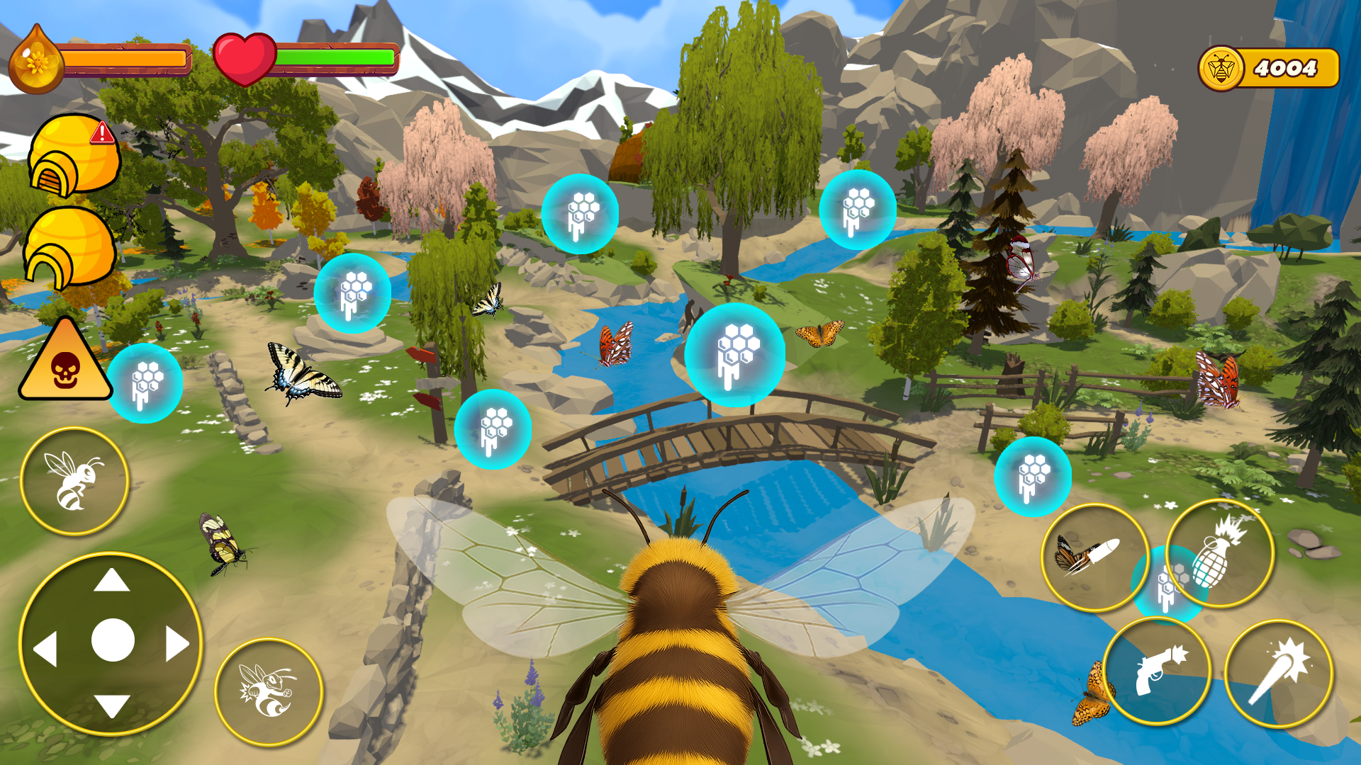 اسکرین شات 4 بازی Bee Simulator 3D: Hive World