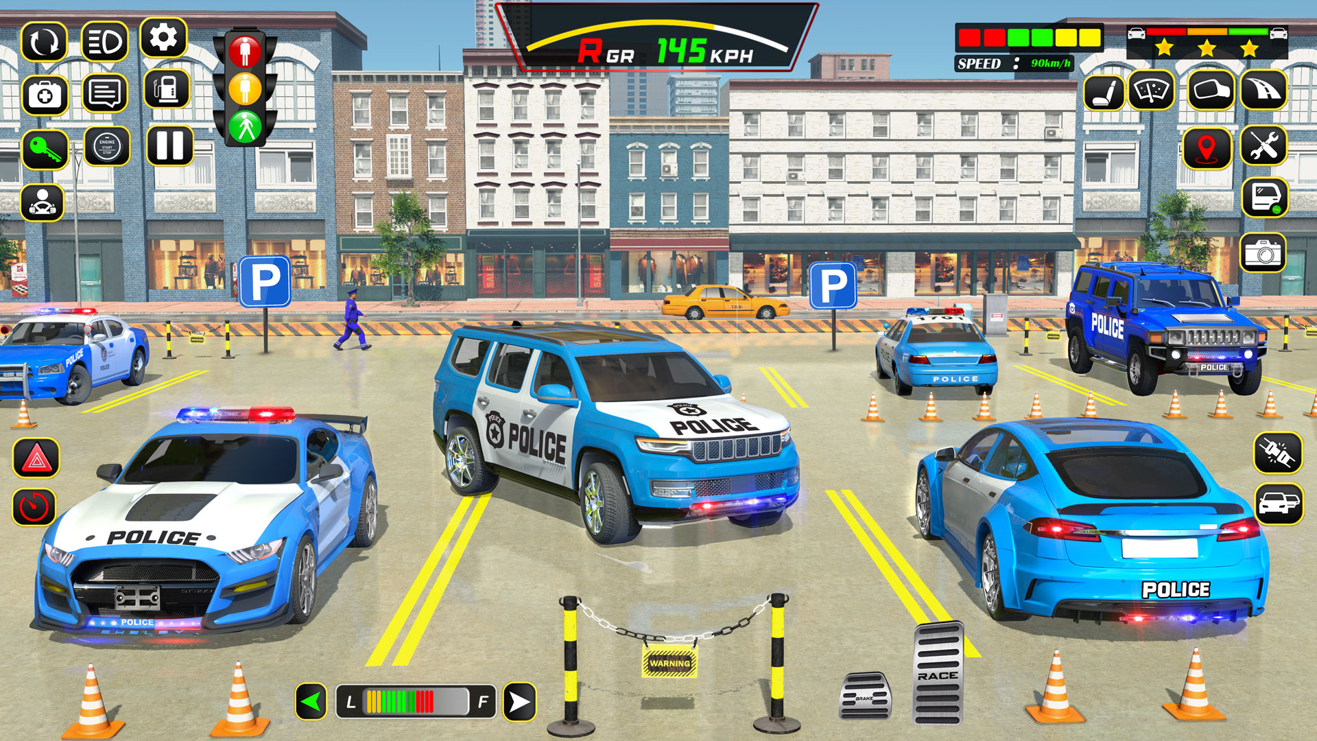 اسکرین شات 5 بازی Police Car Driving School Game