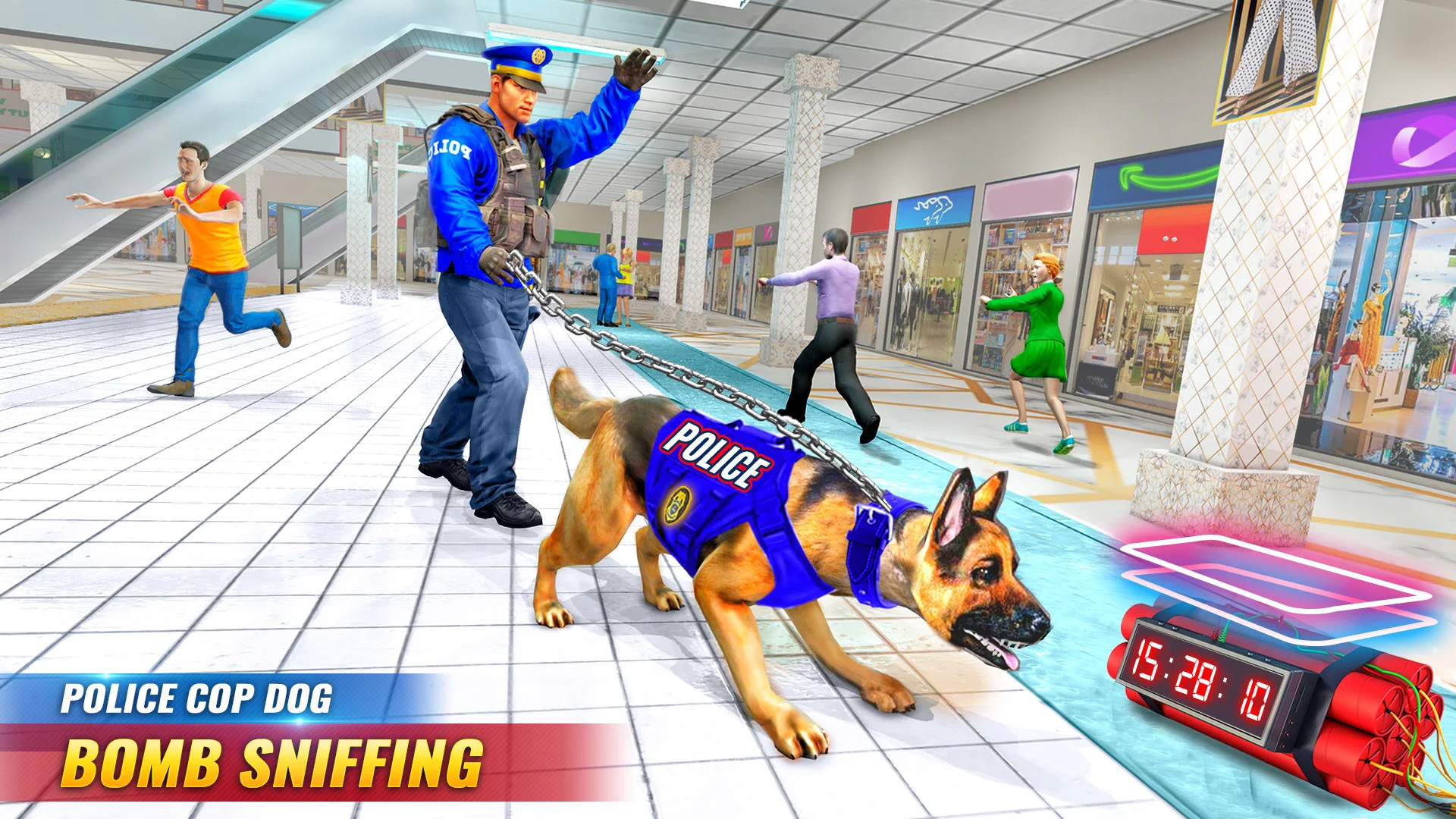 اسکرین شات 4 بازی US Police Dog City Crime Chase