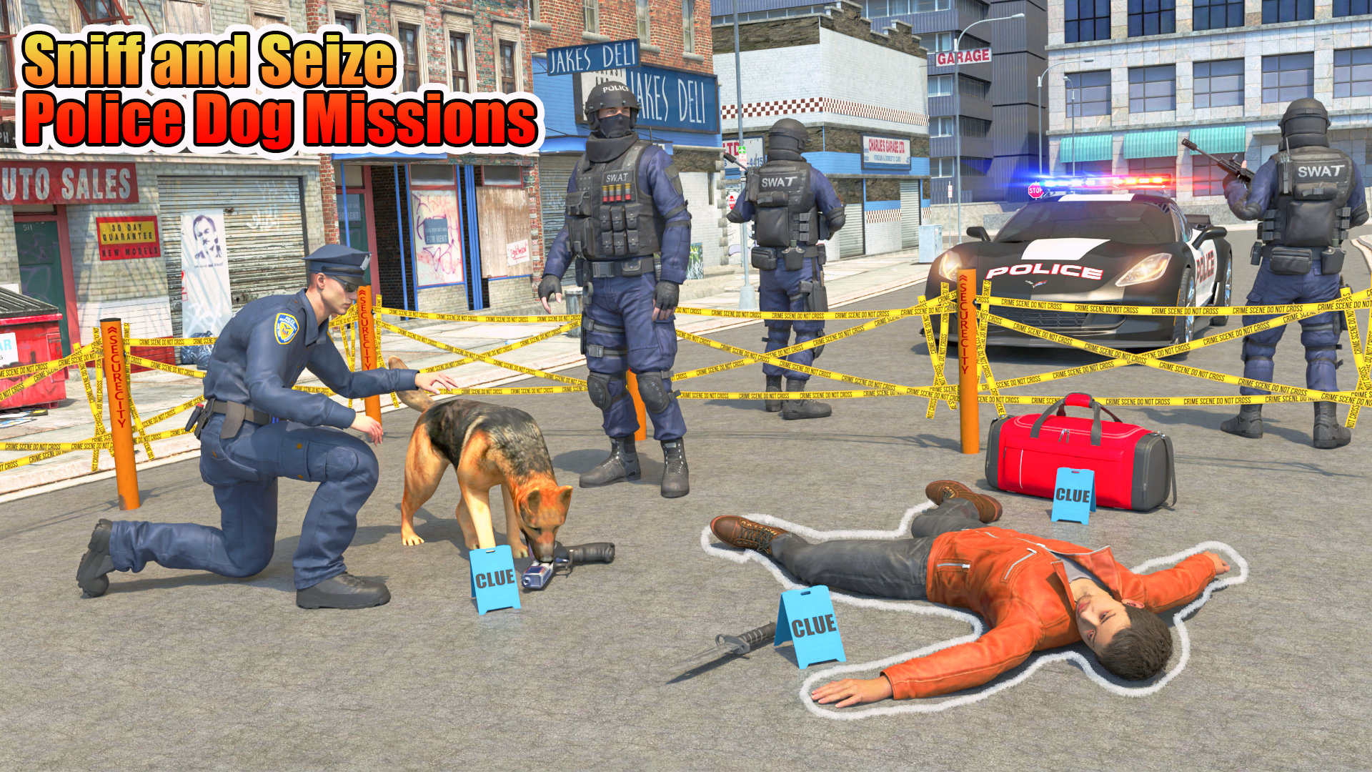 اسکرین شات 4 بازی US Police Dog City Crime Chase