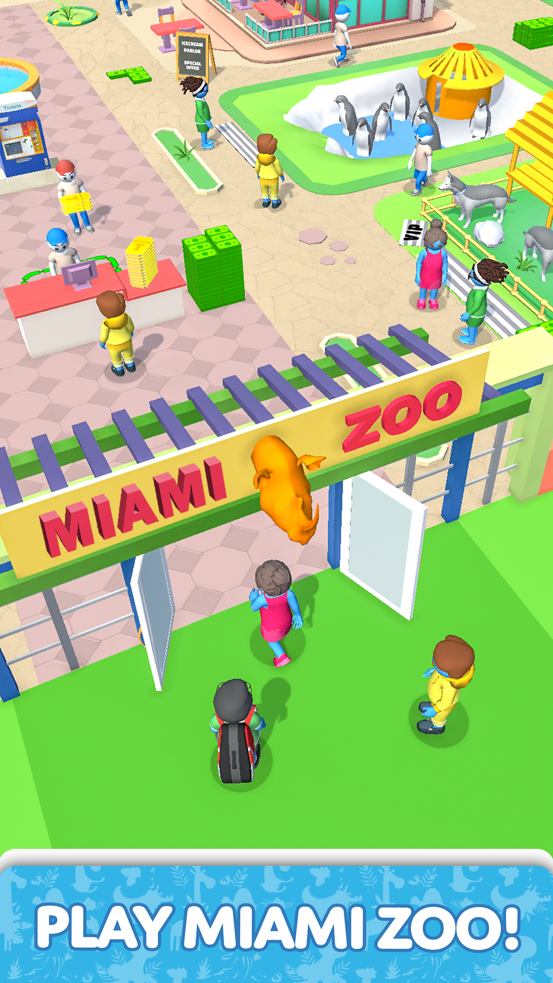 اسکرین شات 1 بازی Zoo Park Animal Games