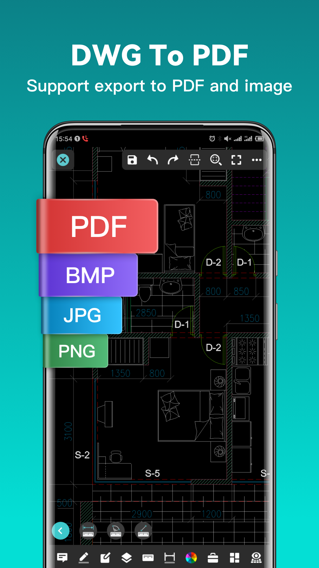اسکرین شات 3 برنامه DWG FastView-CAD Viewer&Editor