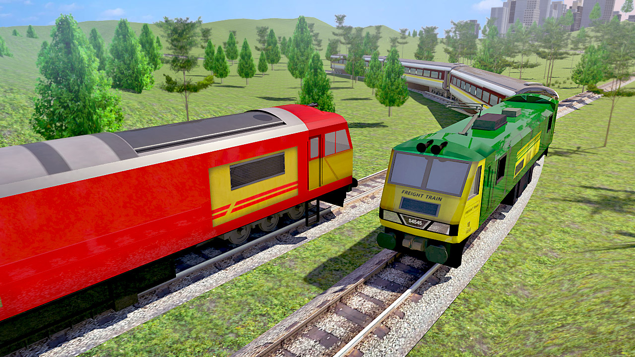 اسکرین شات 6 بازی Train Sim 2026 Modern Train 3D