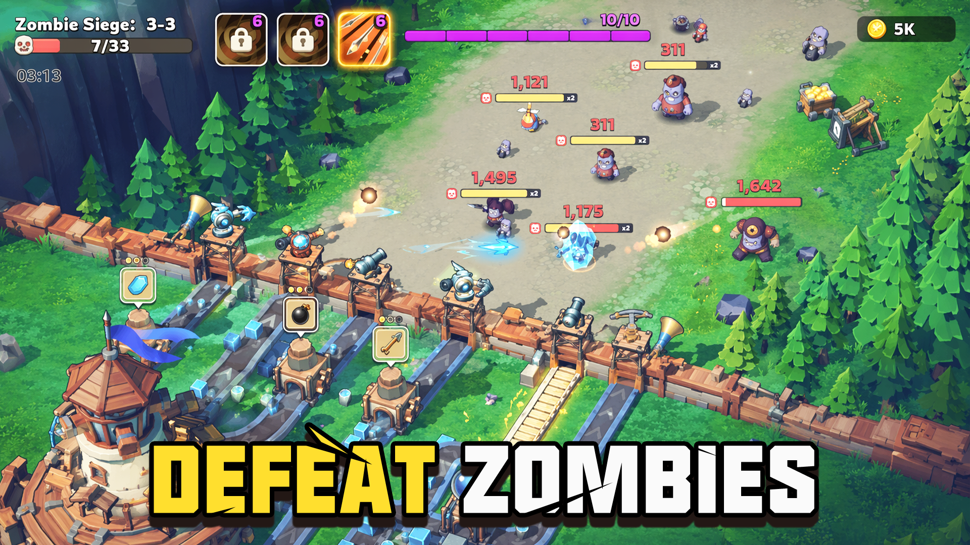 اسکرین شات 1 بازی Zomline Survival