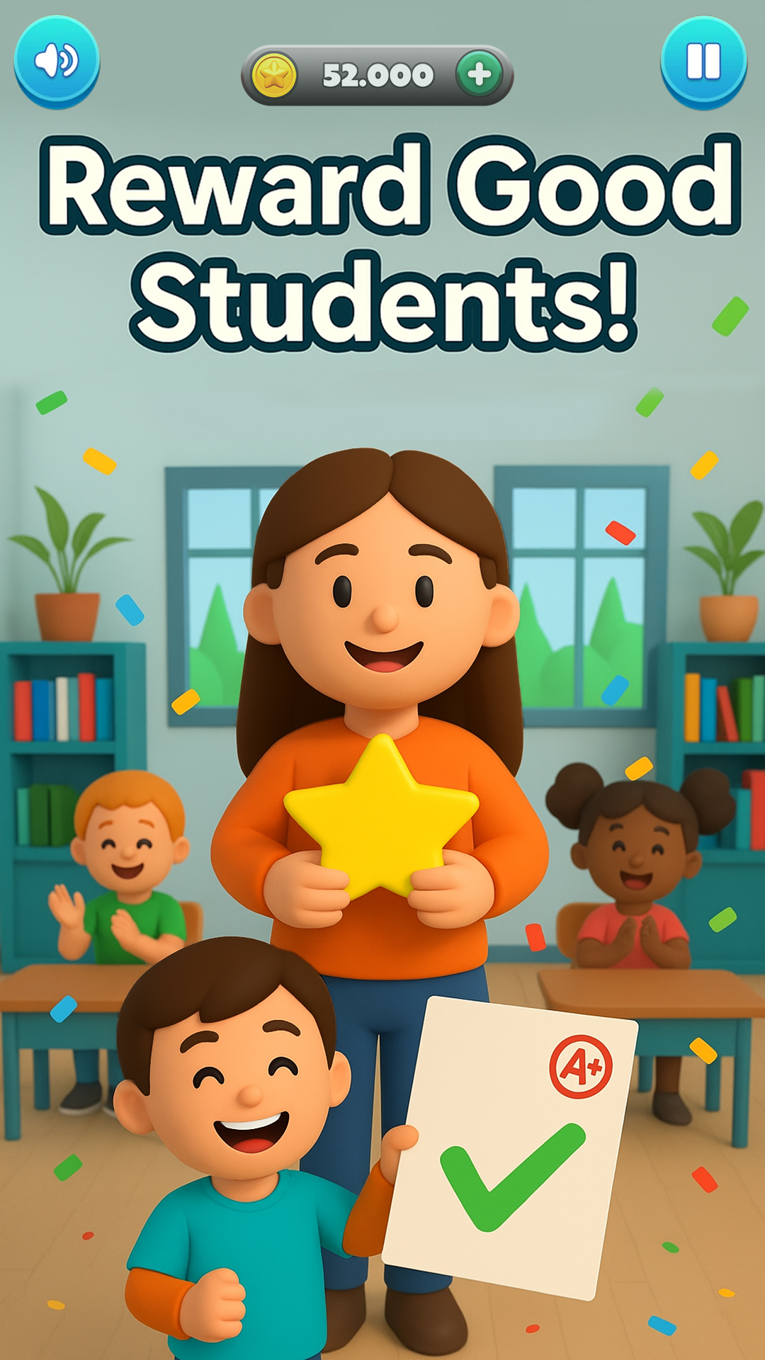 اسکرین شات 2 بازی Teacher Simulator Student life