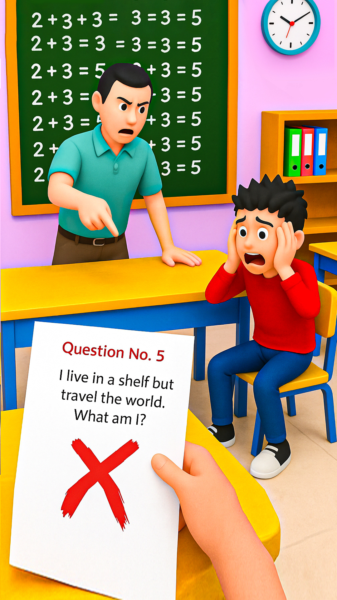 اسکرین شات 5 بازی Teacher Simulator Student life