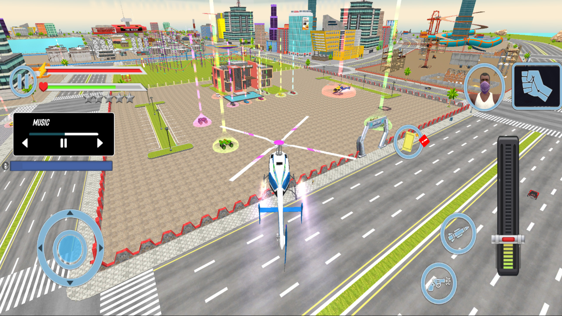 اسکرین شات 6 بازی City Gangster Crime Car Games