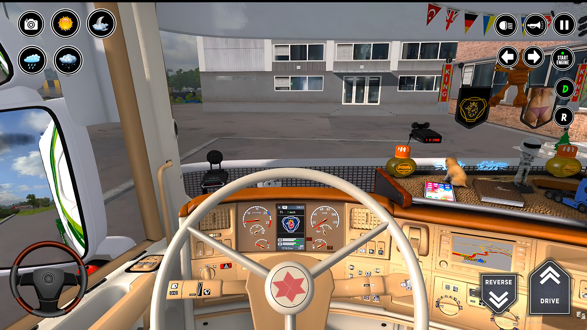 اسکرین شات 3 بازی US Truck Driving 3D Truck Game