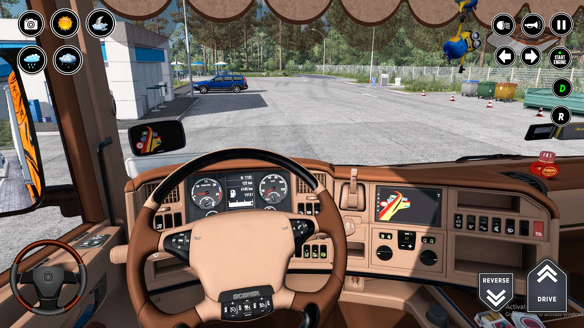 اسکرین شات 4 بازی US Truck Driving 3D Truck Game