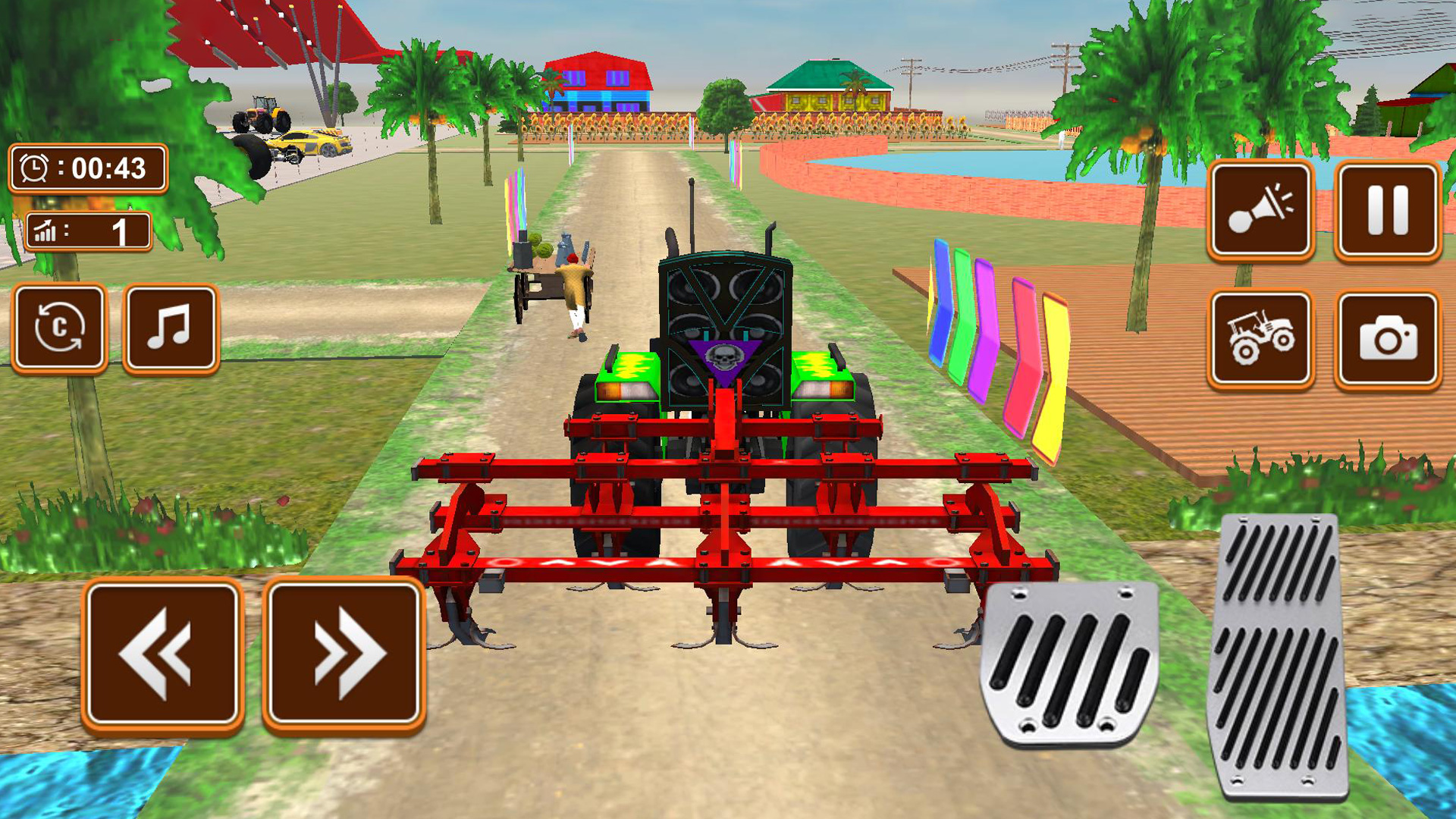 اسکرین شات 1 بازی Tractor Farm Crop Farming Game