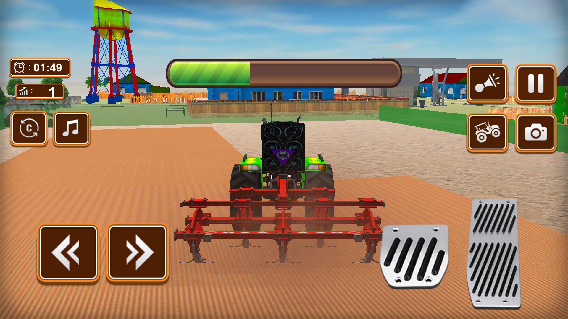 اسکرین شات 3 بازی Tractor Farm Crop Farming Game