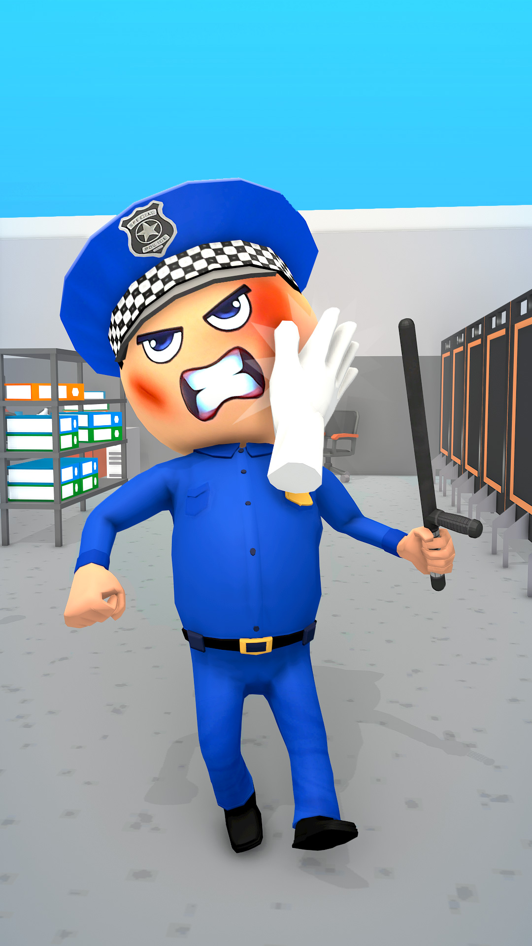 اسکرین شات 6 بازی Crazy Police Slap - Smash Cops