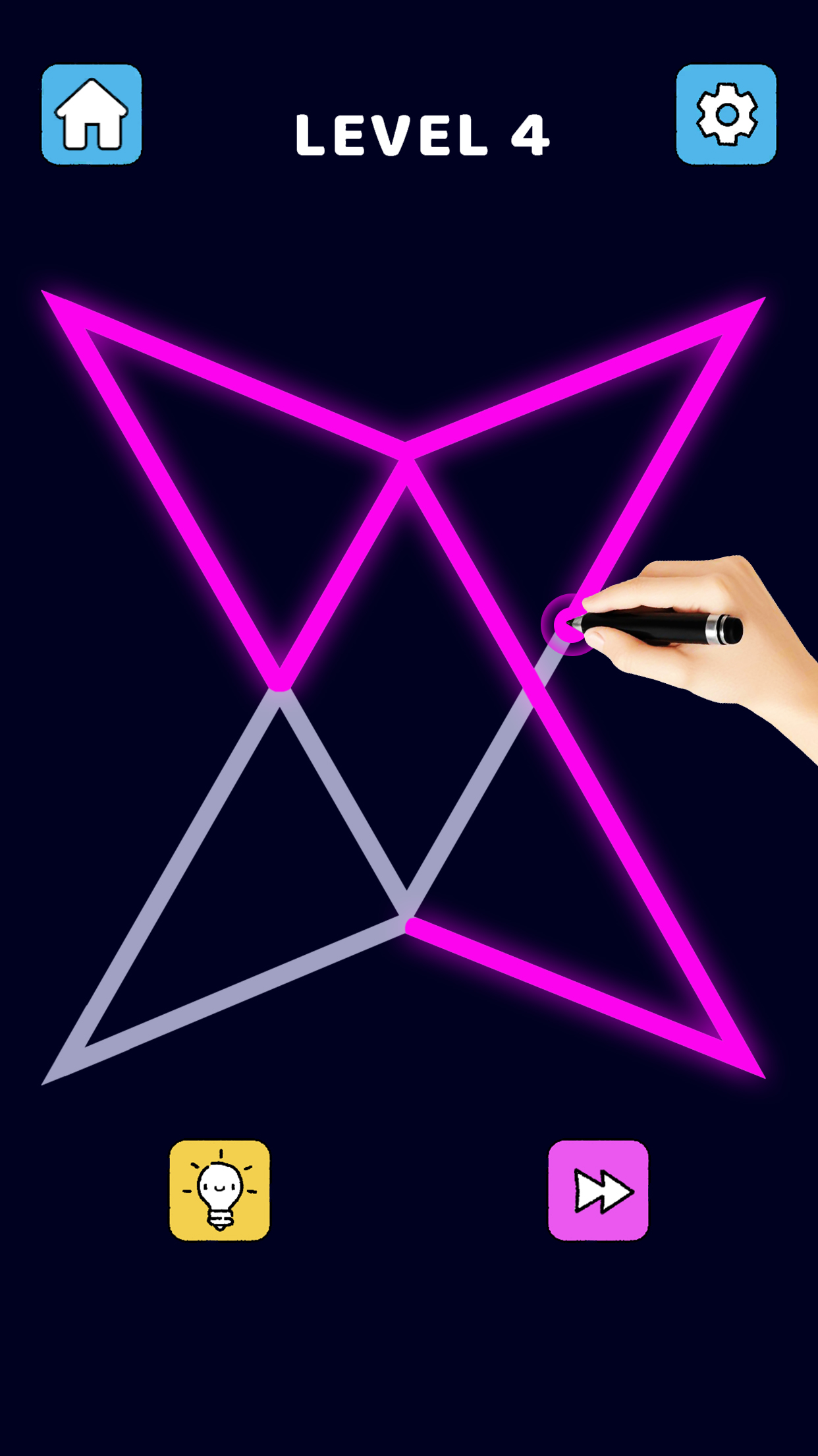 اسکرین شات 6 بازی Single Line Puzzle Drawing