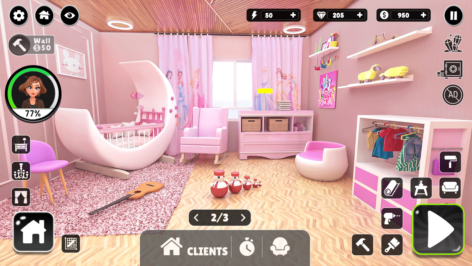 اسکرین شات 2 بازی Home Design Makeover 3D Game