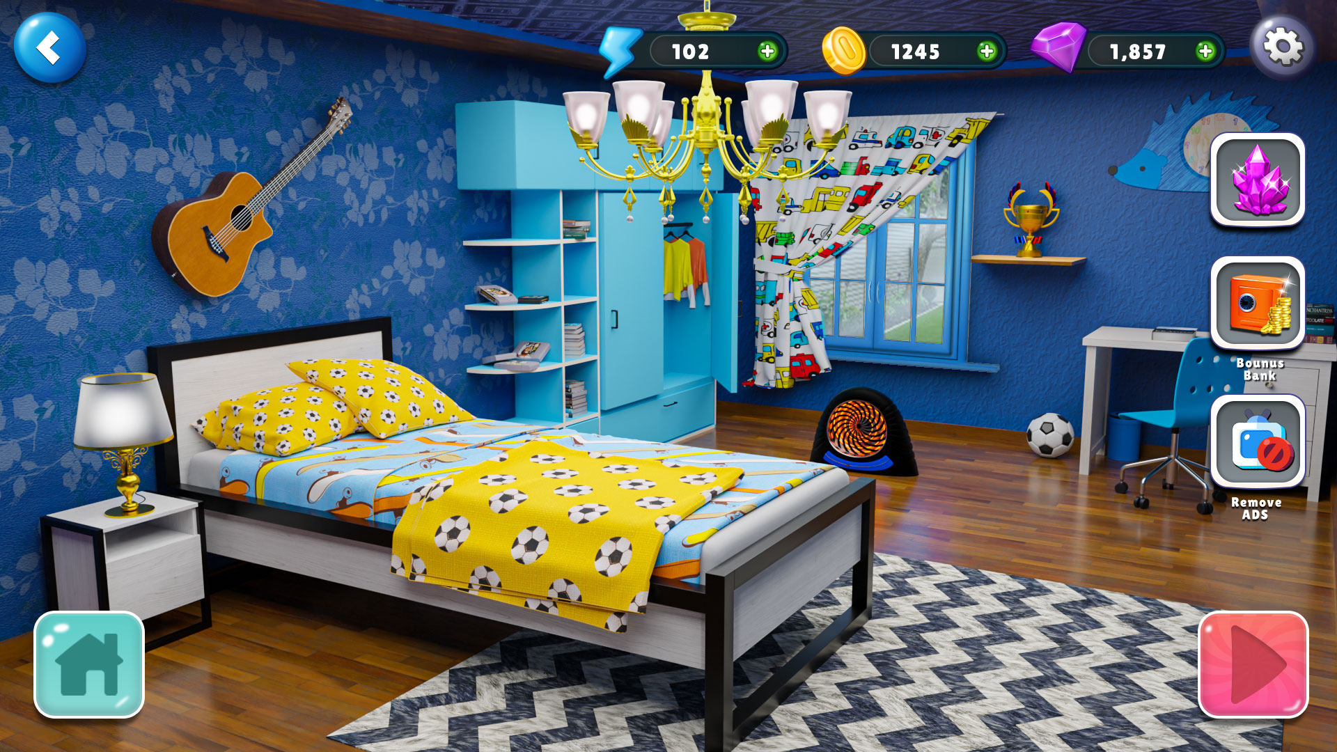 اسکرین شات 4 بازی Home Design Makeover 3D Game