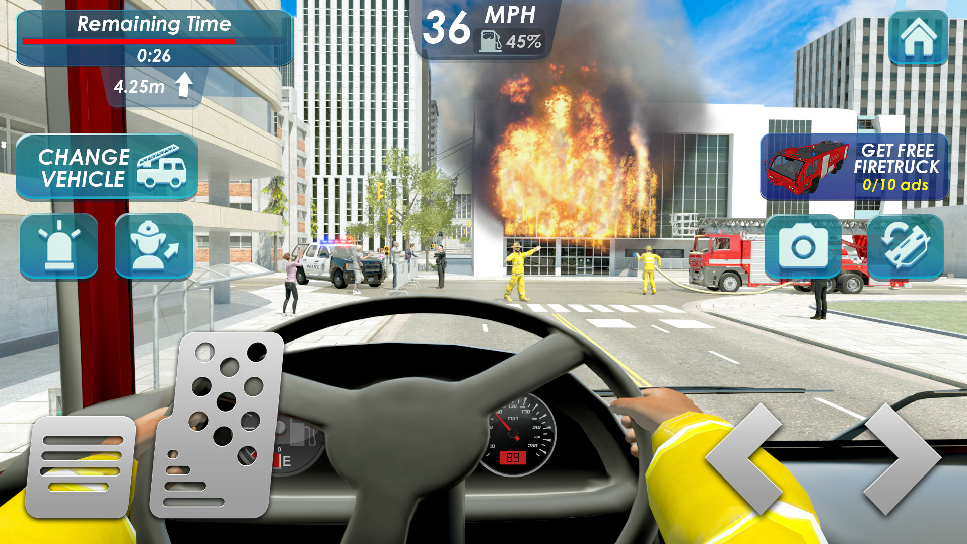 اسکرین شات 8 بازی Fire Truck Driving Simulator