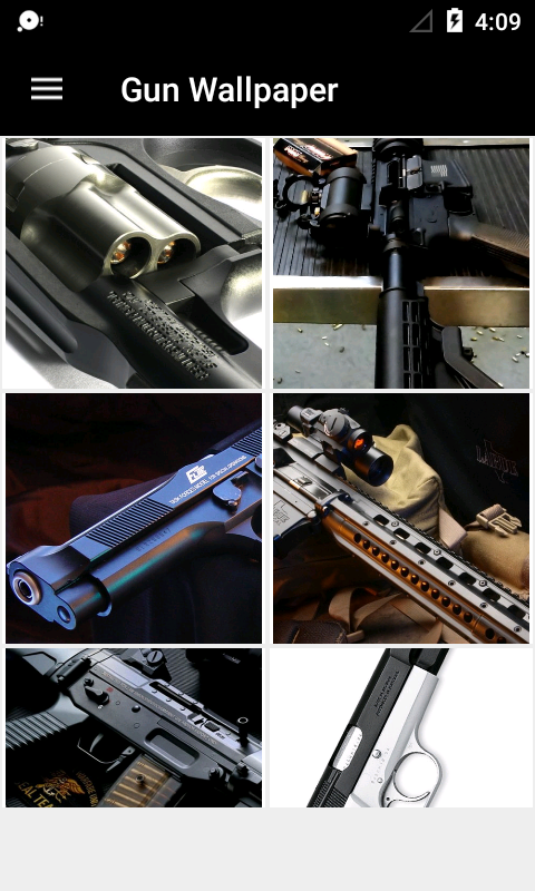اسکرین شات 1 برنامه Gun Wallpaper HD