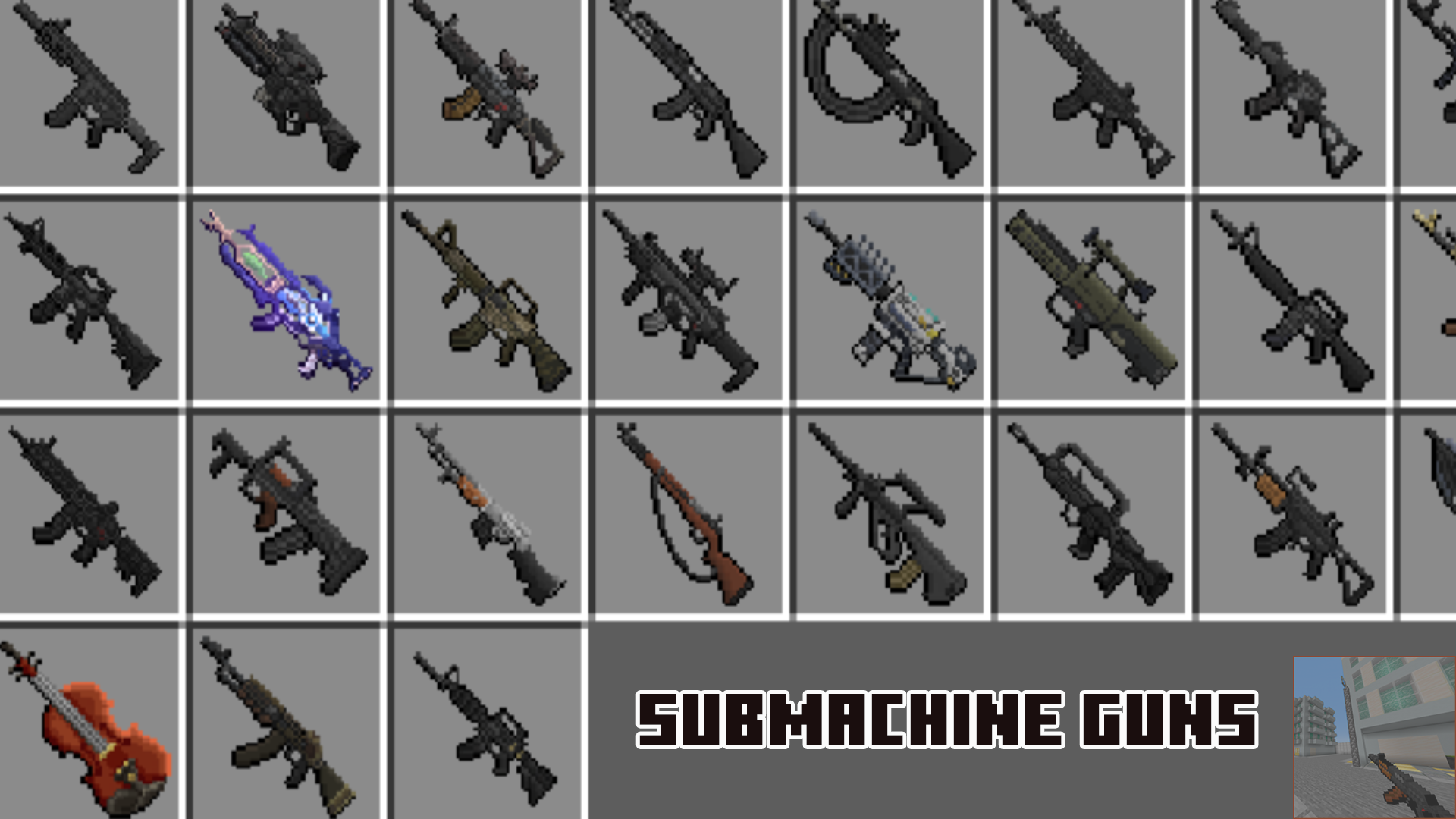 اسکرین شات 7 برنامه Guns and weapons For Minecraft