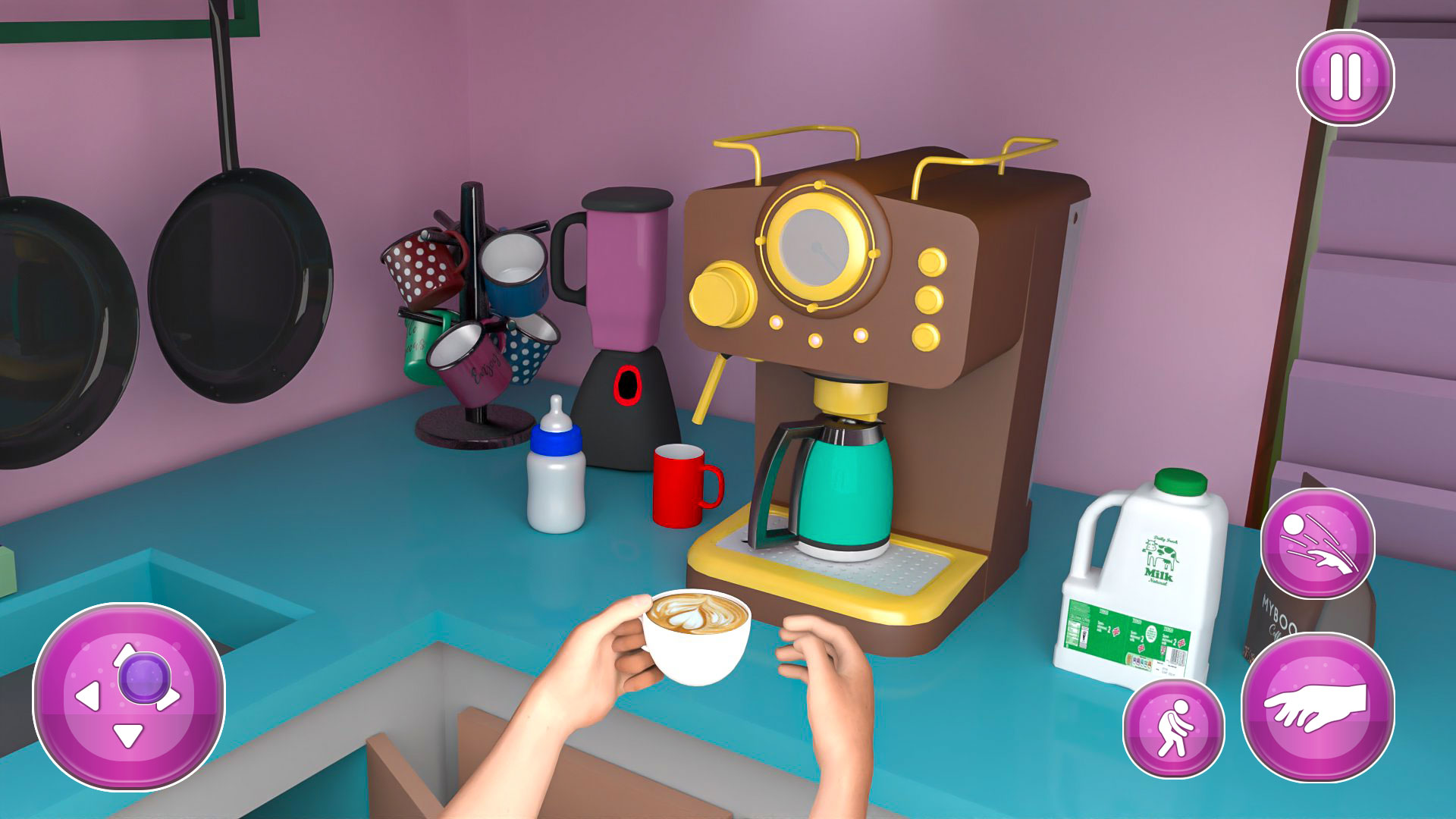 اسکرین شات 3 بازی Real Mother Family Simulator