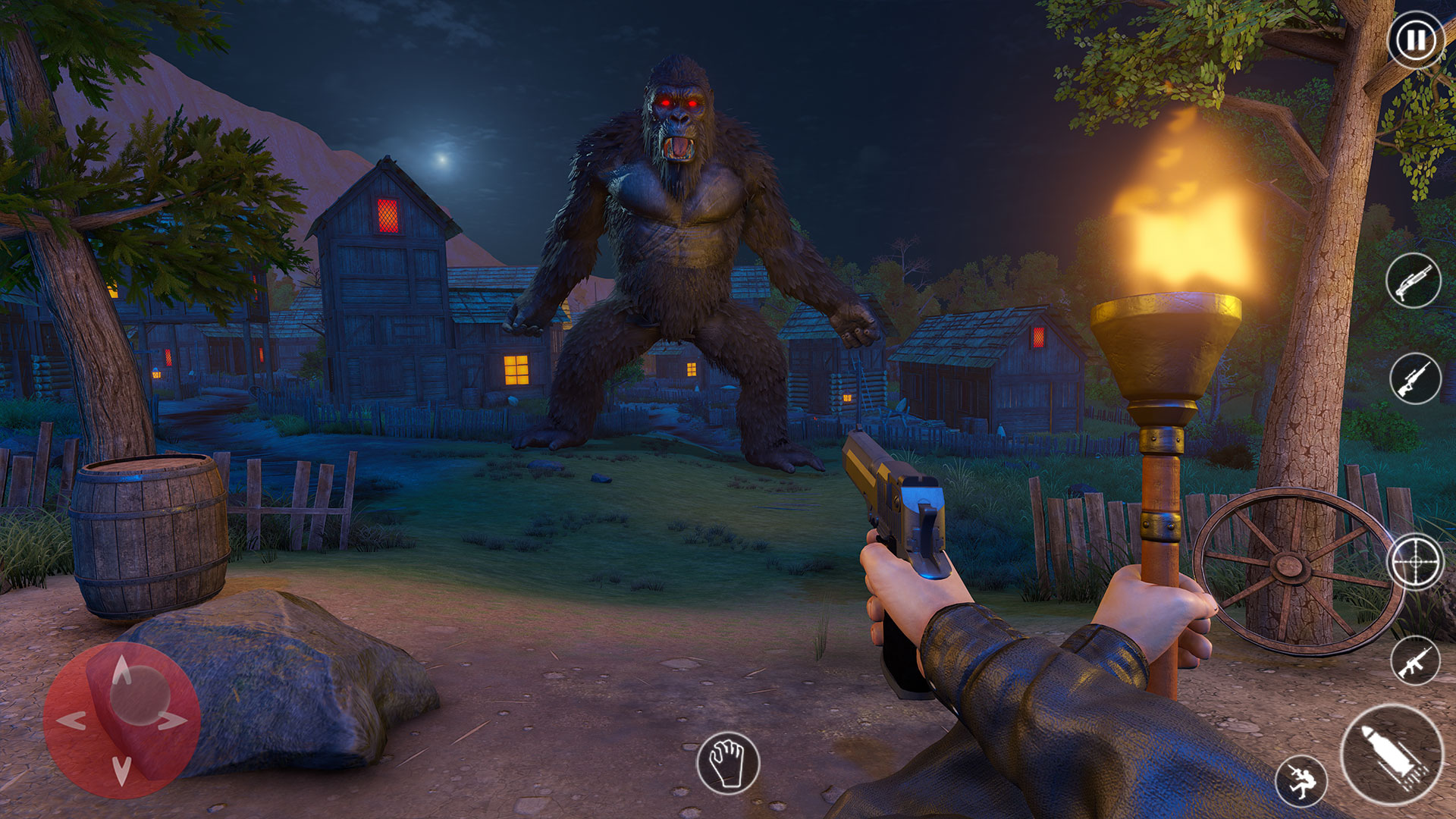 اسکرین شات 1 بازی Gorilla Monster Angry Hunter