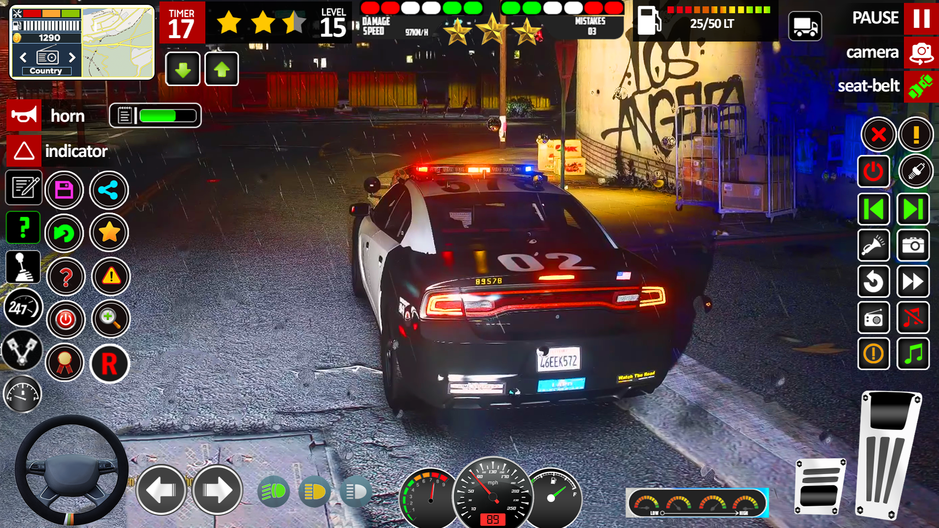اسکرین شات 6 برنامه Police Cop Simulator Game 3D