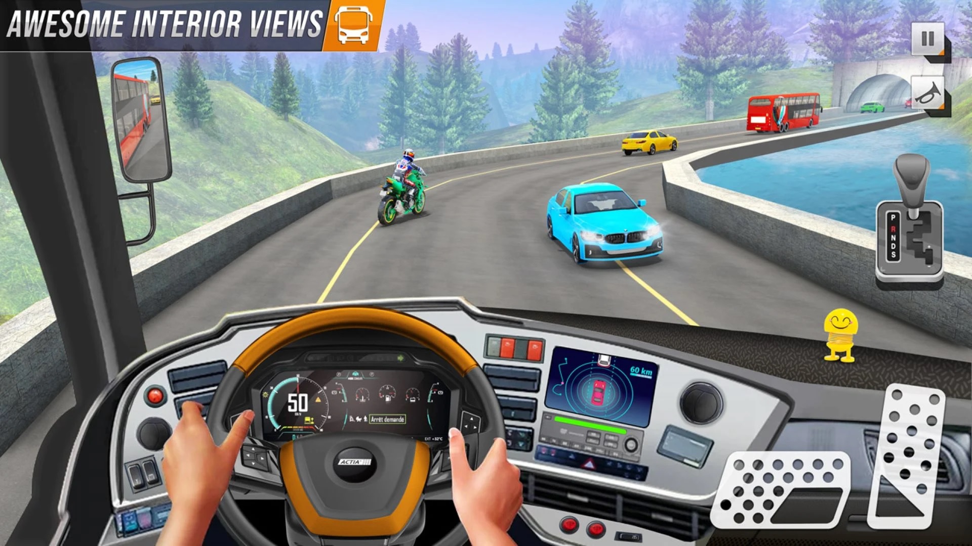 اسکرین شات 7 بازی Real Bus Simulator : My Bus 3D