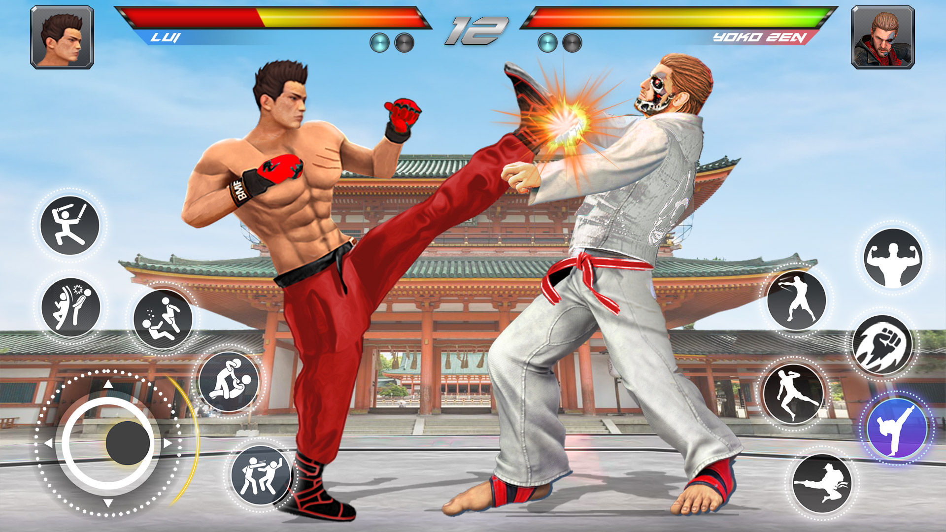 اسکرین شات 1 بازی Kung Fu Karate Boxing Games 3D