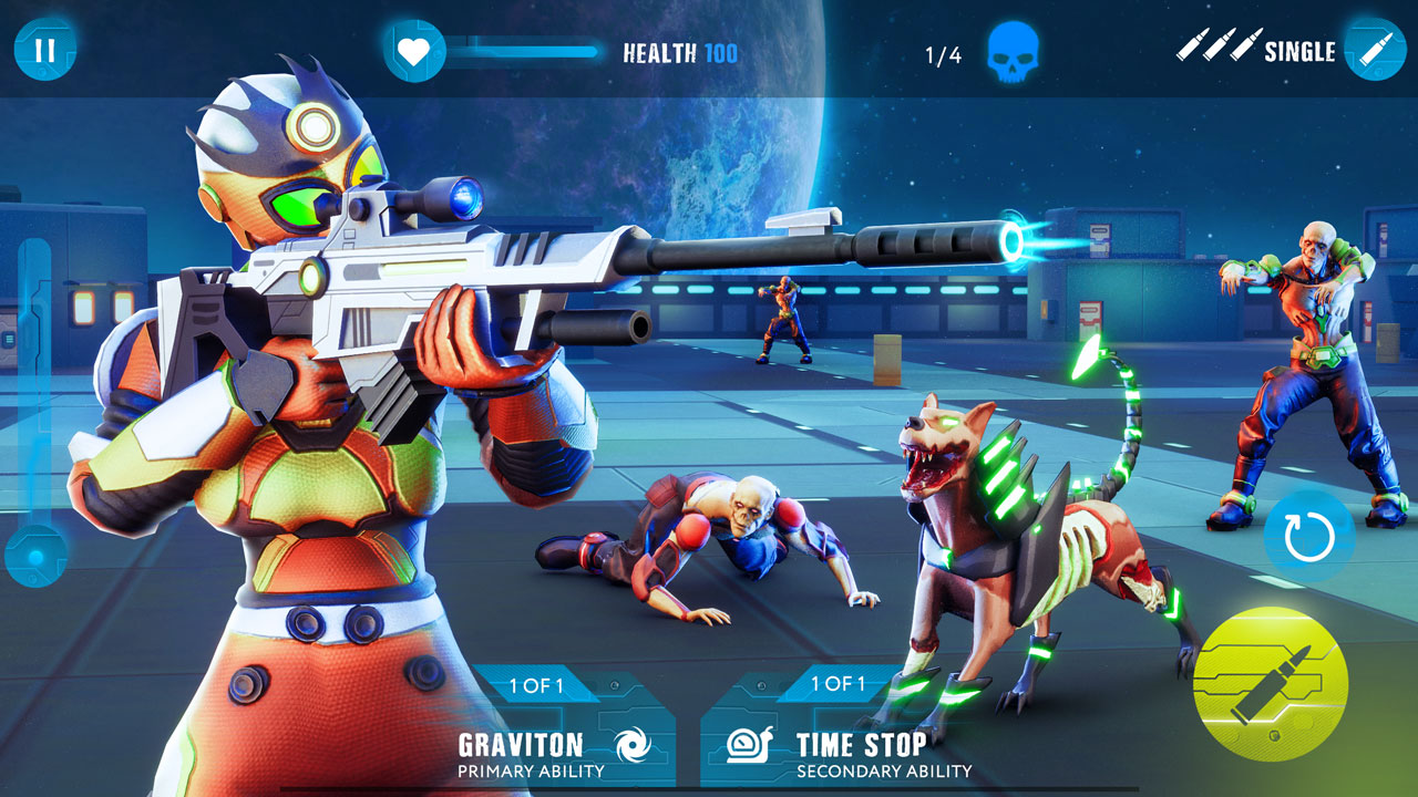 اسکرین شات 3 بازی Sniper Shooting 3D:Zombie Game