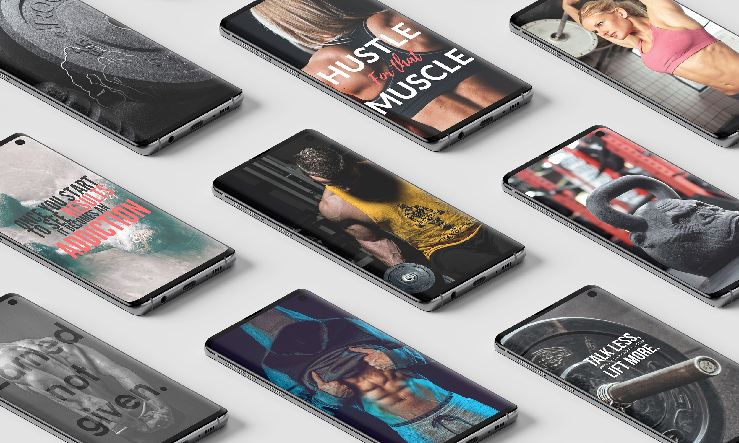 اسکرین شات 1 برنامه Gym Wallpaper