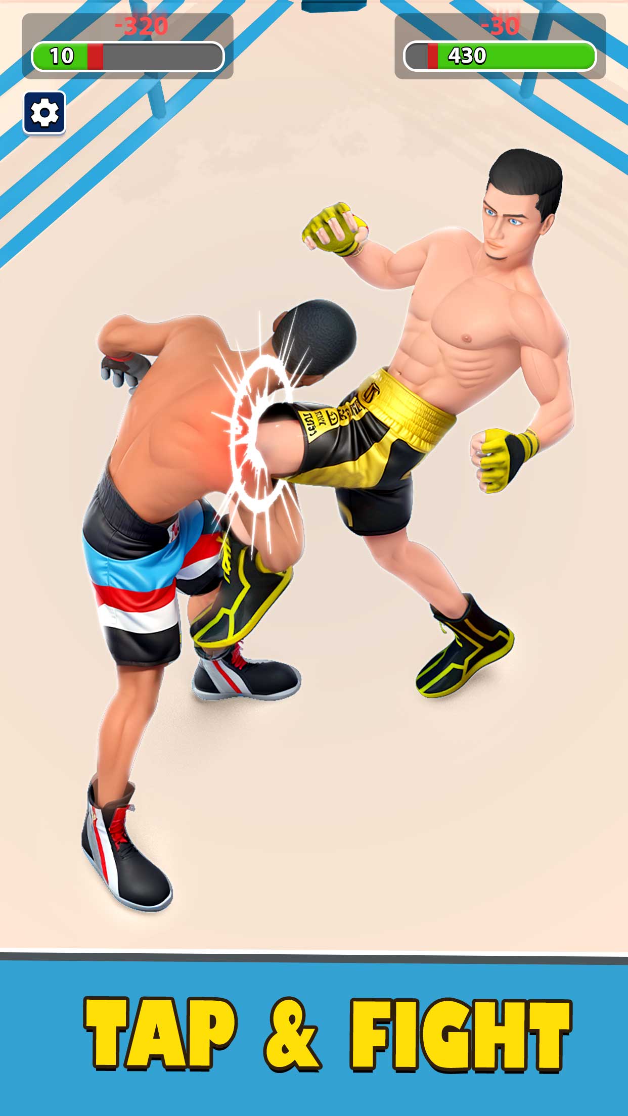 اسکرین شات 4 بازی Slap & Punch:Gym Fighting Game
