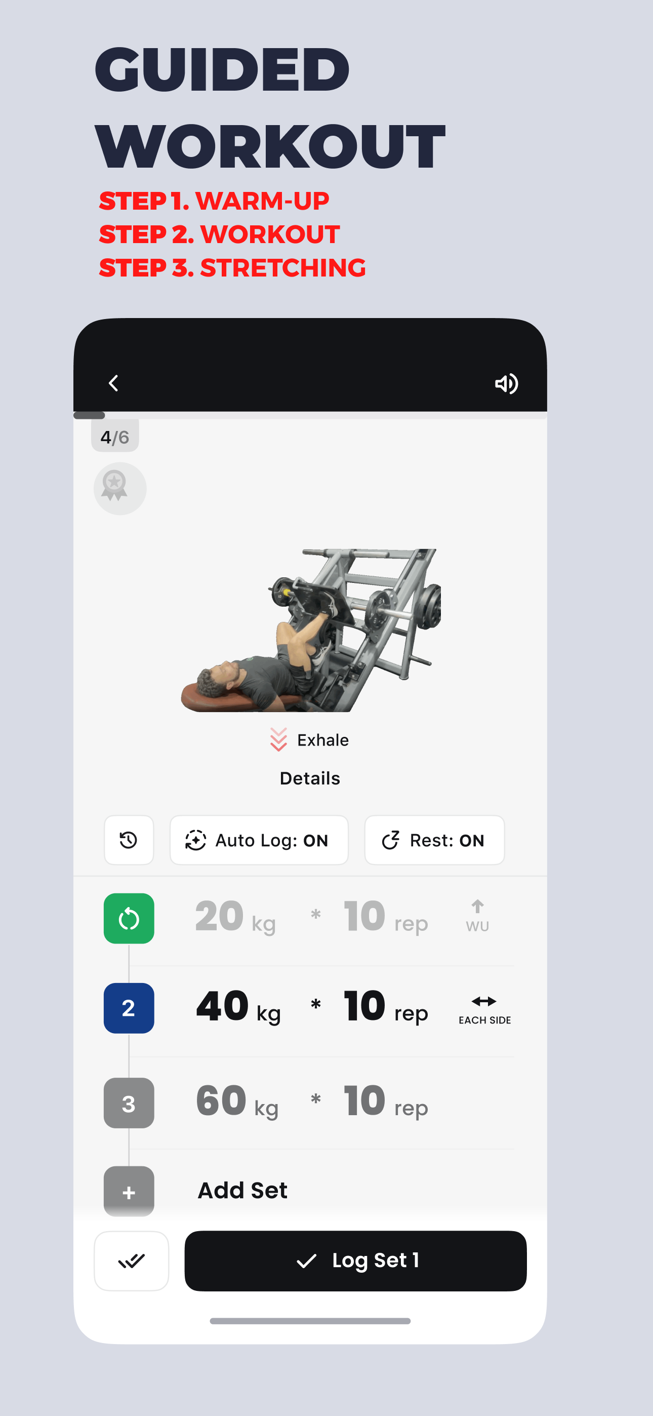 اسکرین شات 4 برنامه Gym Workout & Personal Trainer