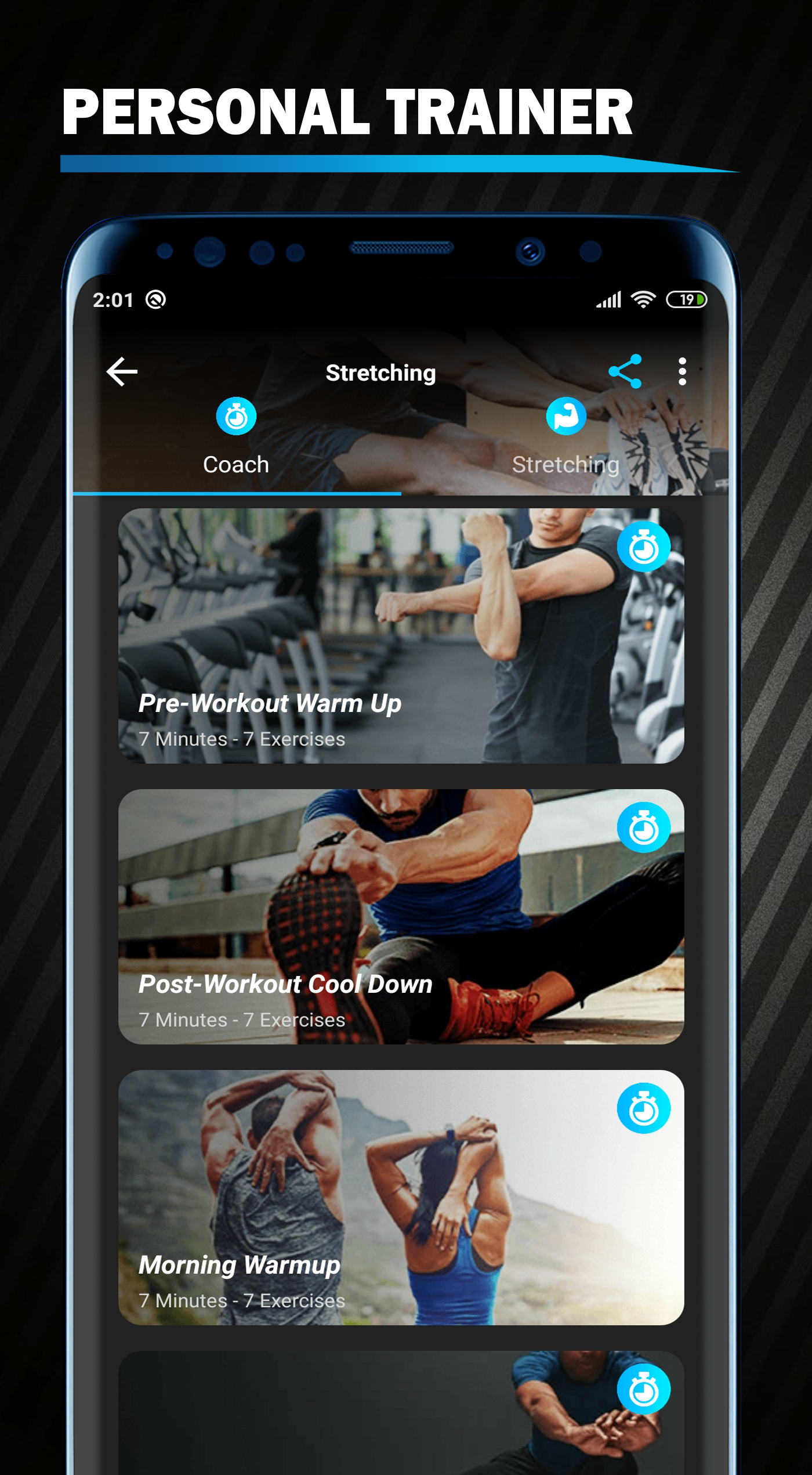 اسکرین شات 6 برنامه Home Workout No Equipment