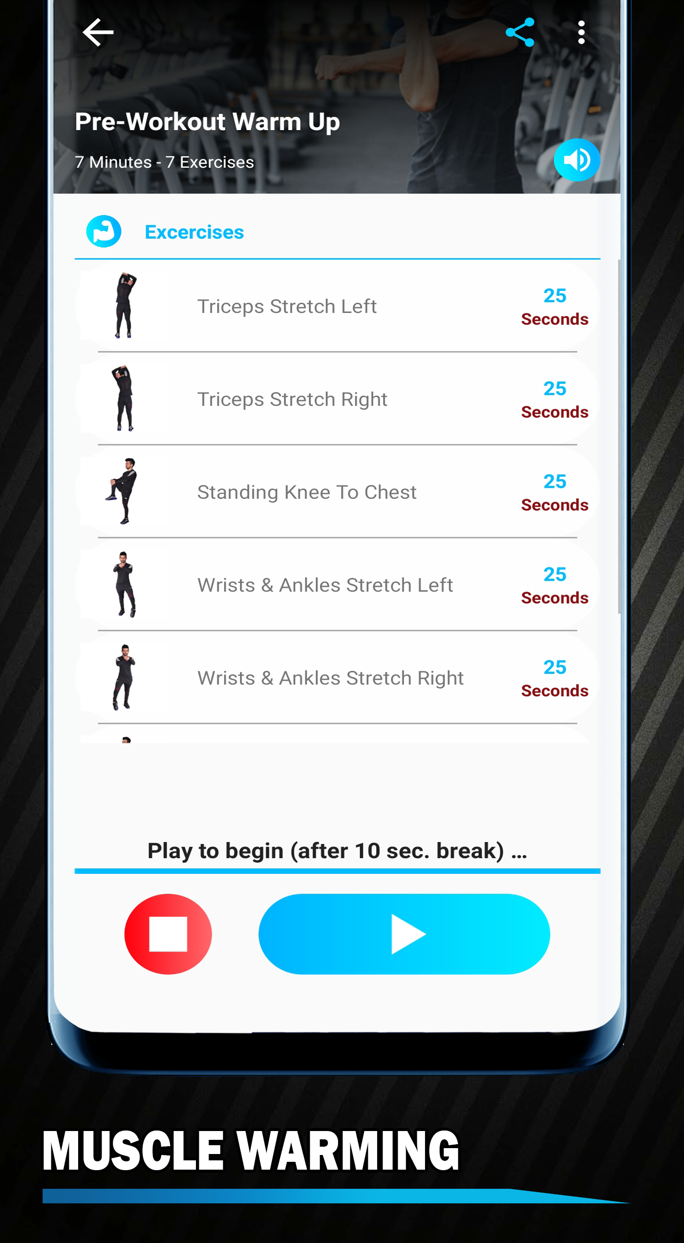 اسکرین شات 7 برنامه Home Workout No Equipment