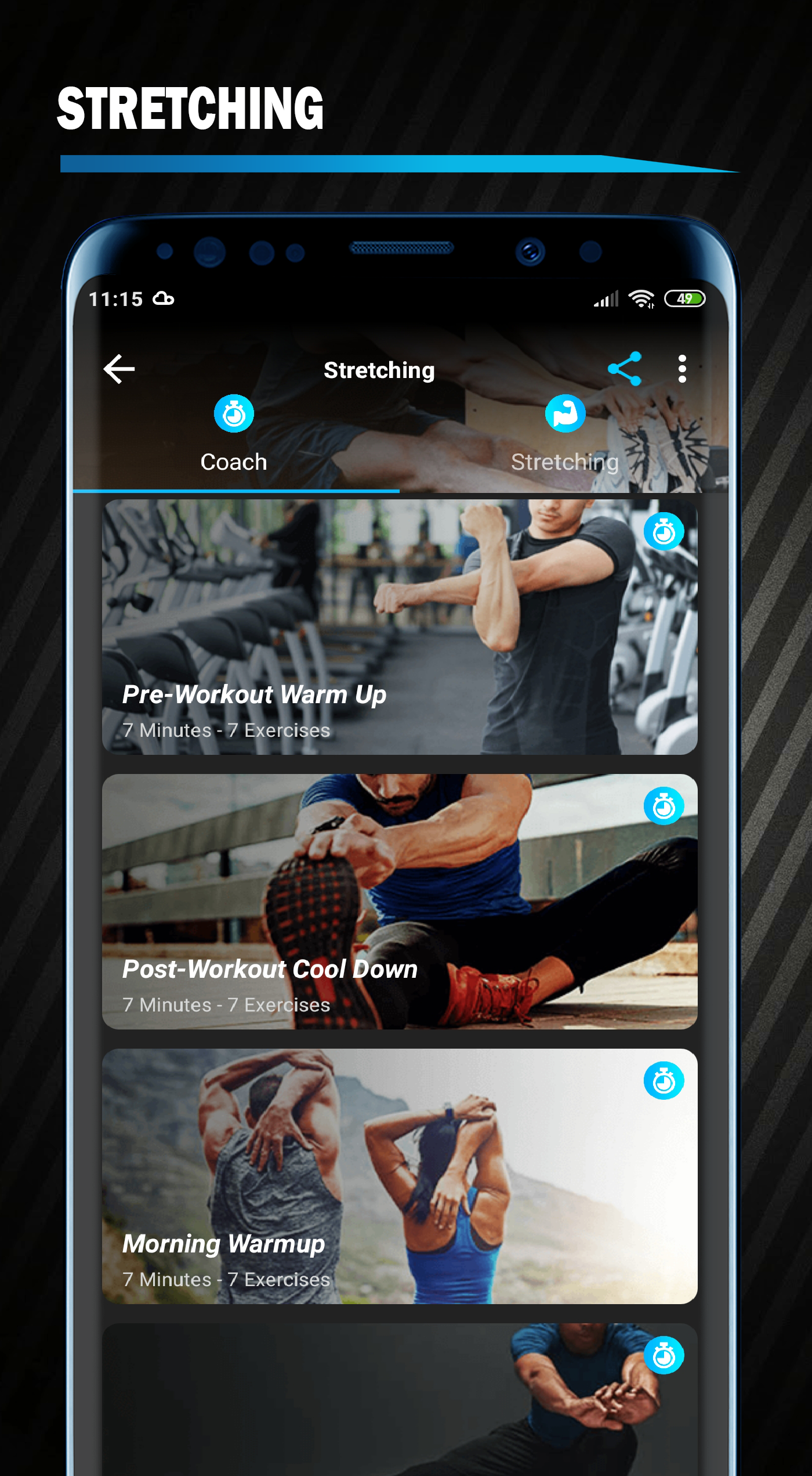اسکرین شات 6 برنامه Resistance Band Workout by GFT