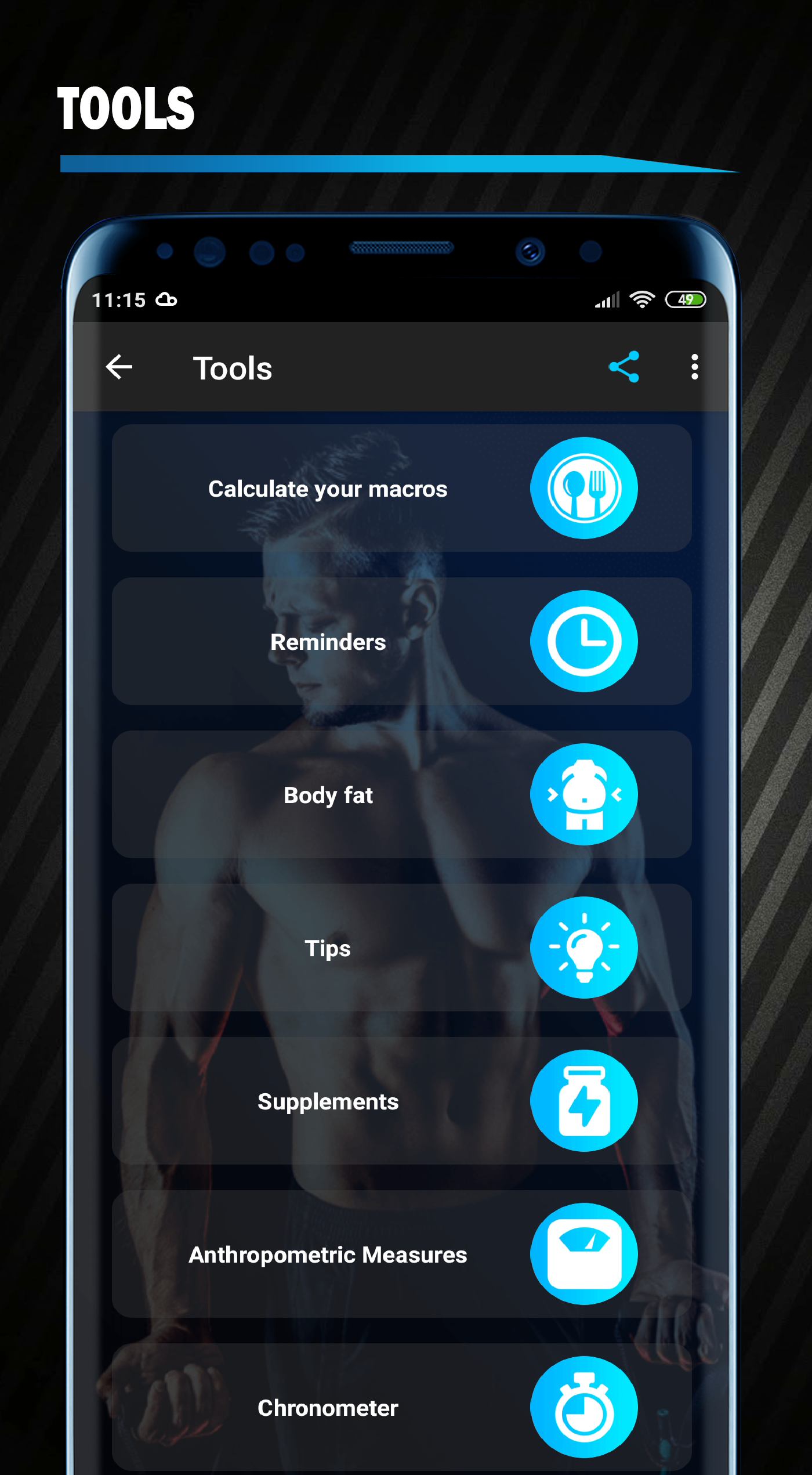 اسکرین شات 8 برنامه Resistance Band Workout by GFT
