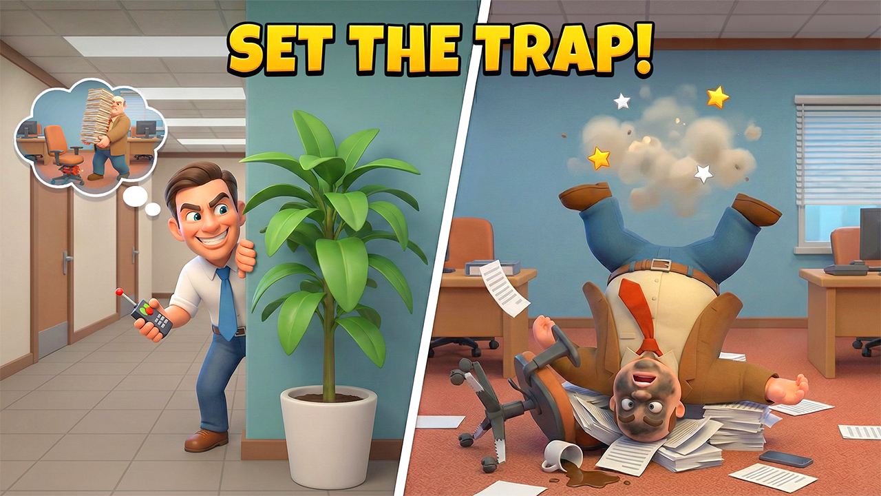 اسکرین شات 4 بازی The Office: Prankster