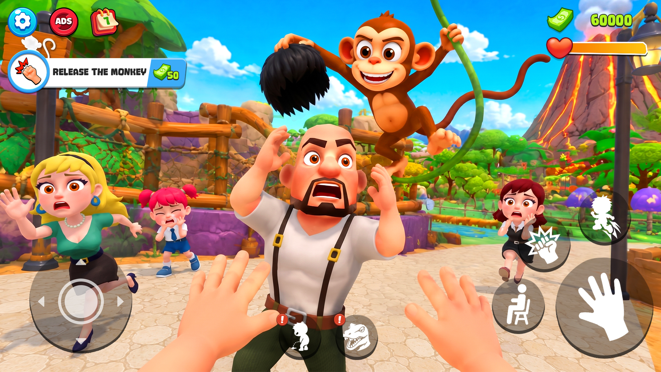 اسکرین شات 5 بازی Zoo Prank: Crazy Animals