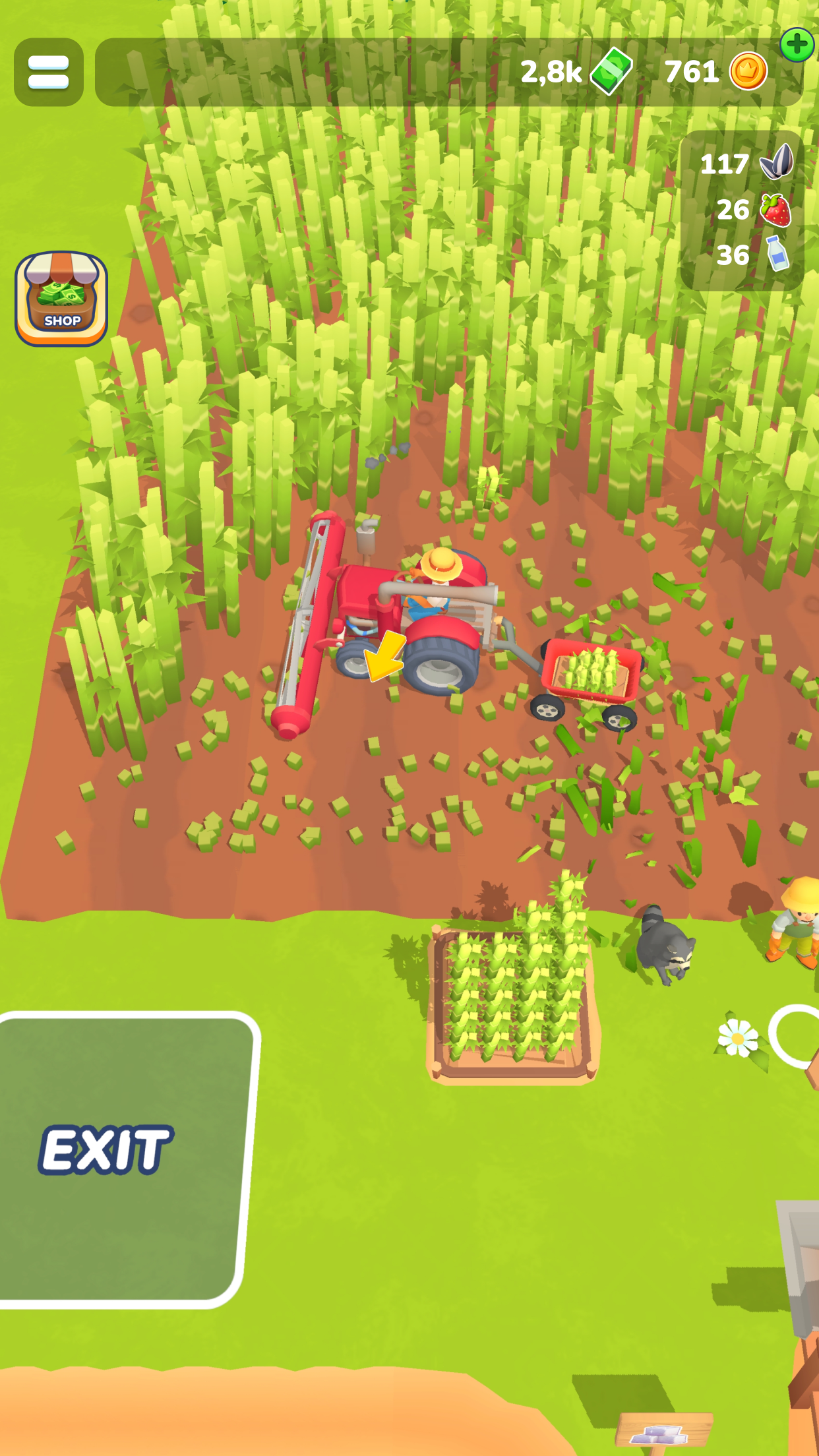 اسکرین شات 5 بازی Little Farm Story: Idle Tycoon