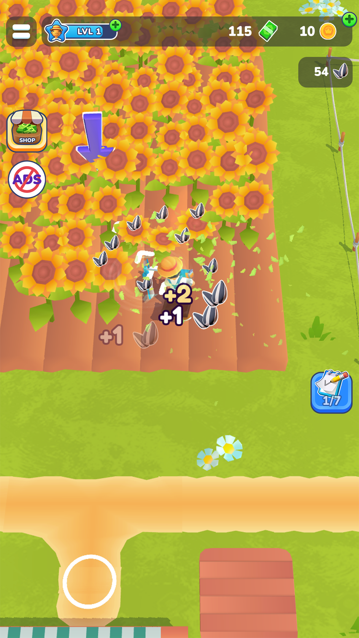 اسکرین شات 2 بازی Little Farm Story: Idle Tycoon
