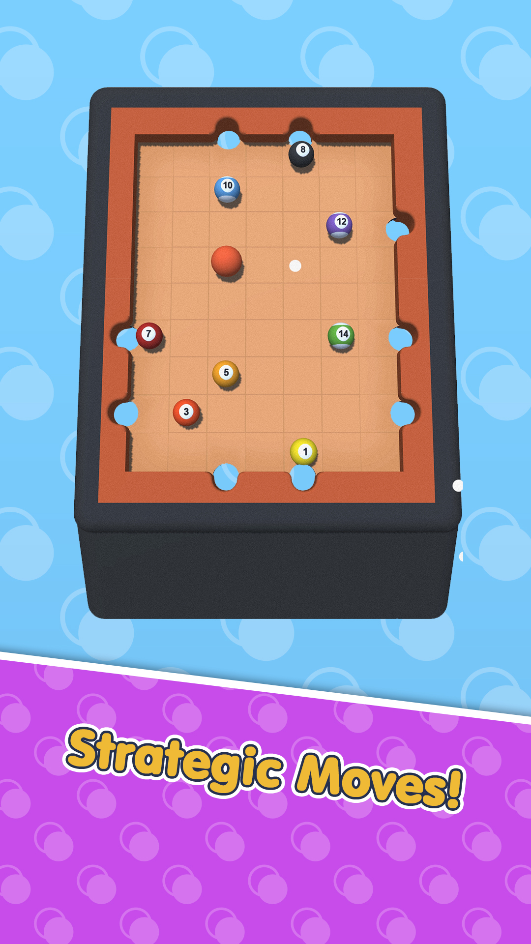 اسکرین شات 2 بازی Flick Pool Puzzle