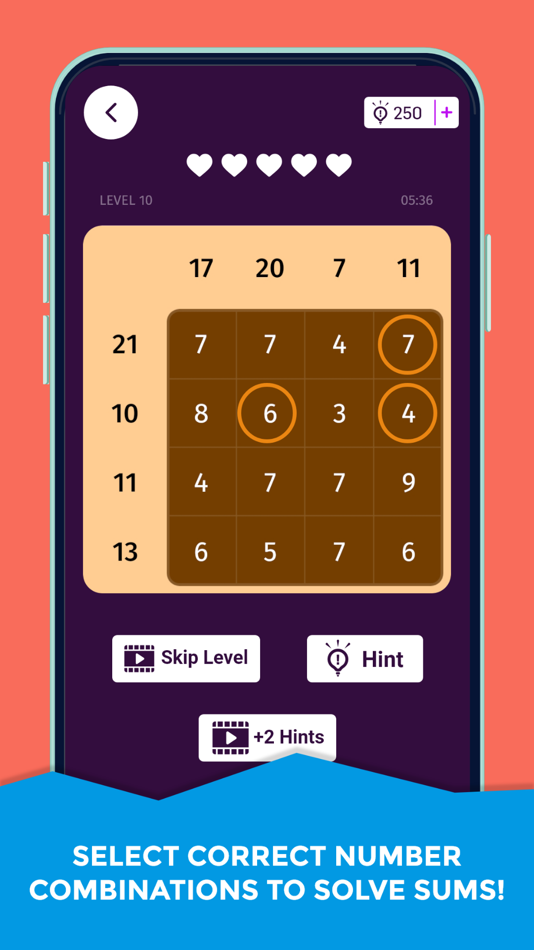 اسکرین شات 1 بازی Math Sum : A Number Game