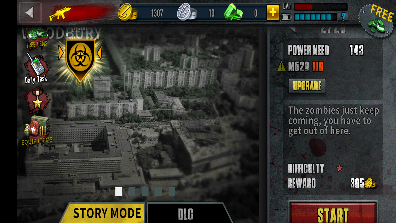 اسکرین شات 5 بازی قیام زامبی ها