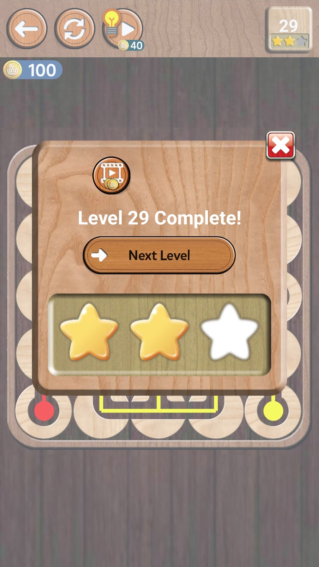 اسکرین شات 1 بازی ‏‏‏‏پازل لیزر و لامپ