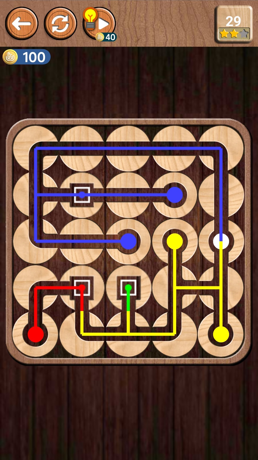 اسکرین شات 3 بازی ‏‏‏‏پازل لیزر و لامپ