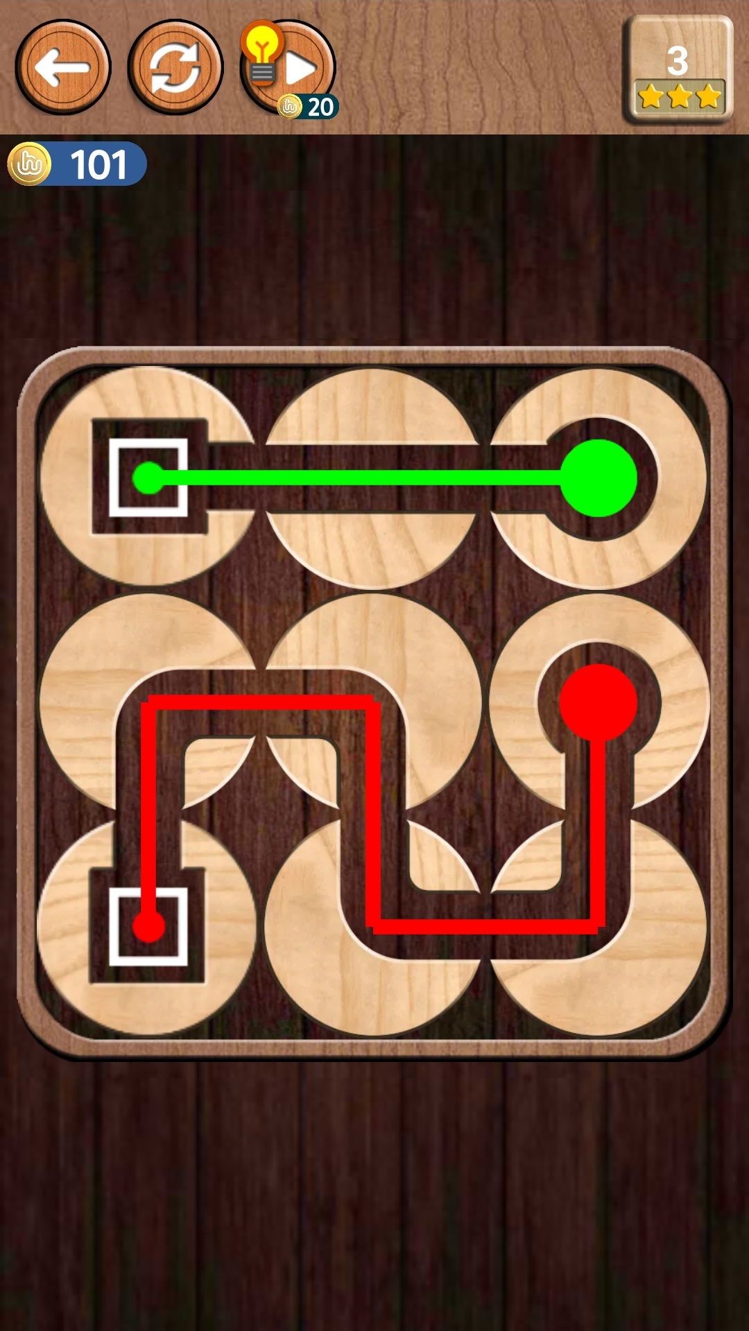 اسکرین شات 2 بازی ‏‏‏‏پازل لیزر و لامپ