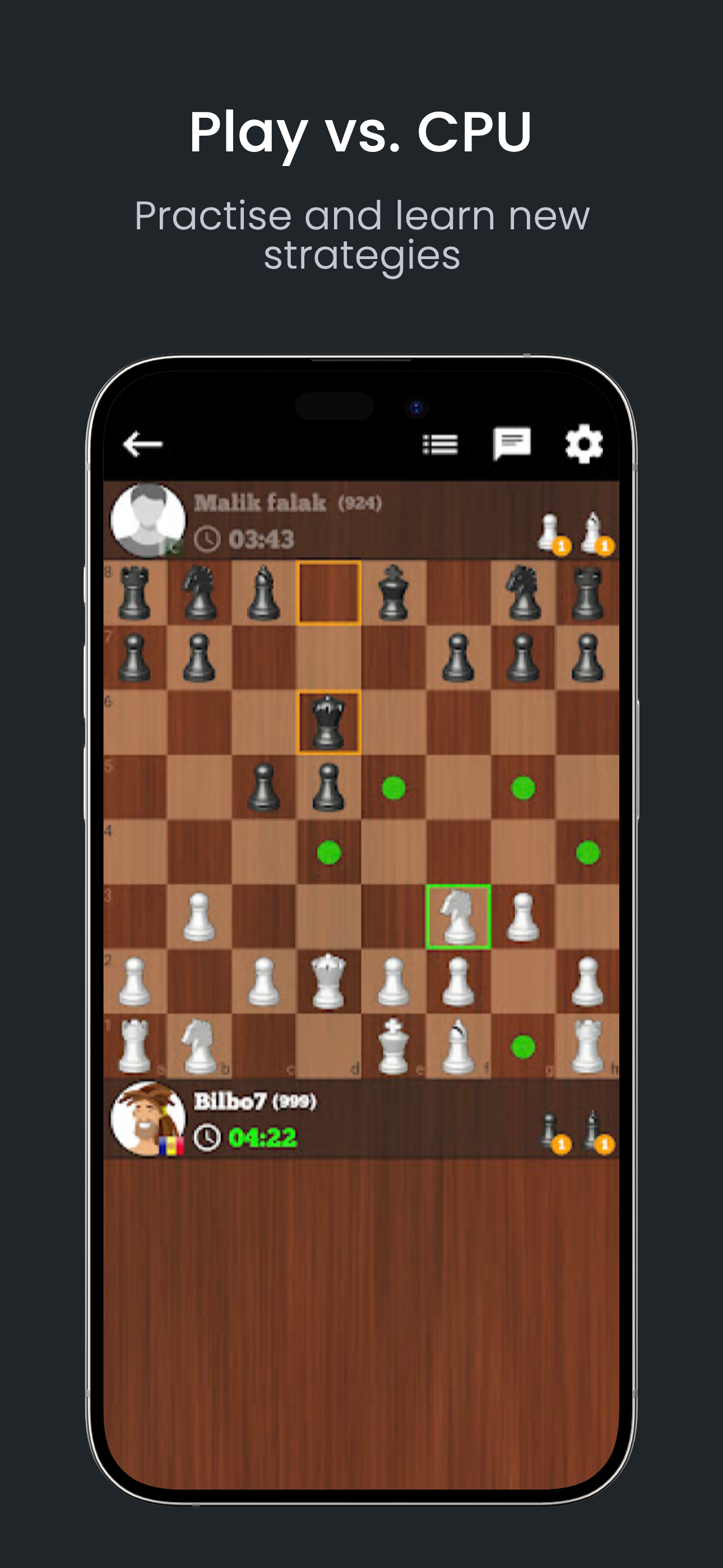 اسکرین شات 2 بازی Chess Online - Duel friends!