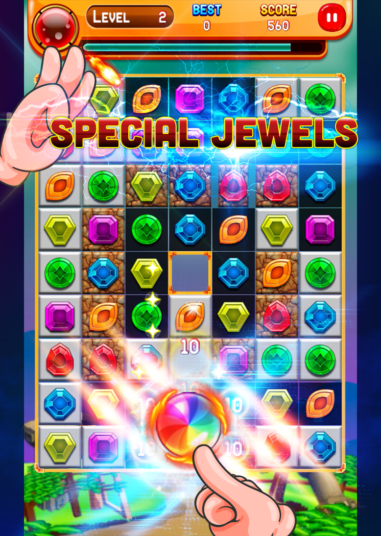 اسکرین شات 3 بازی Jewels Star