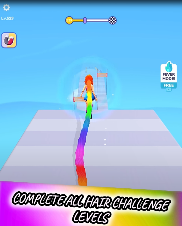 اسکرین شات 5 بازی Hair Challenge Run Game