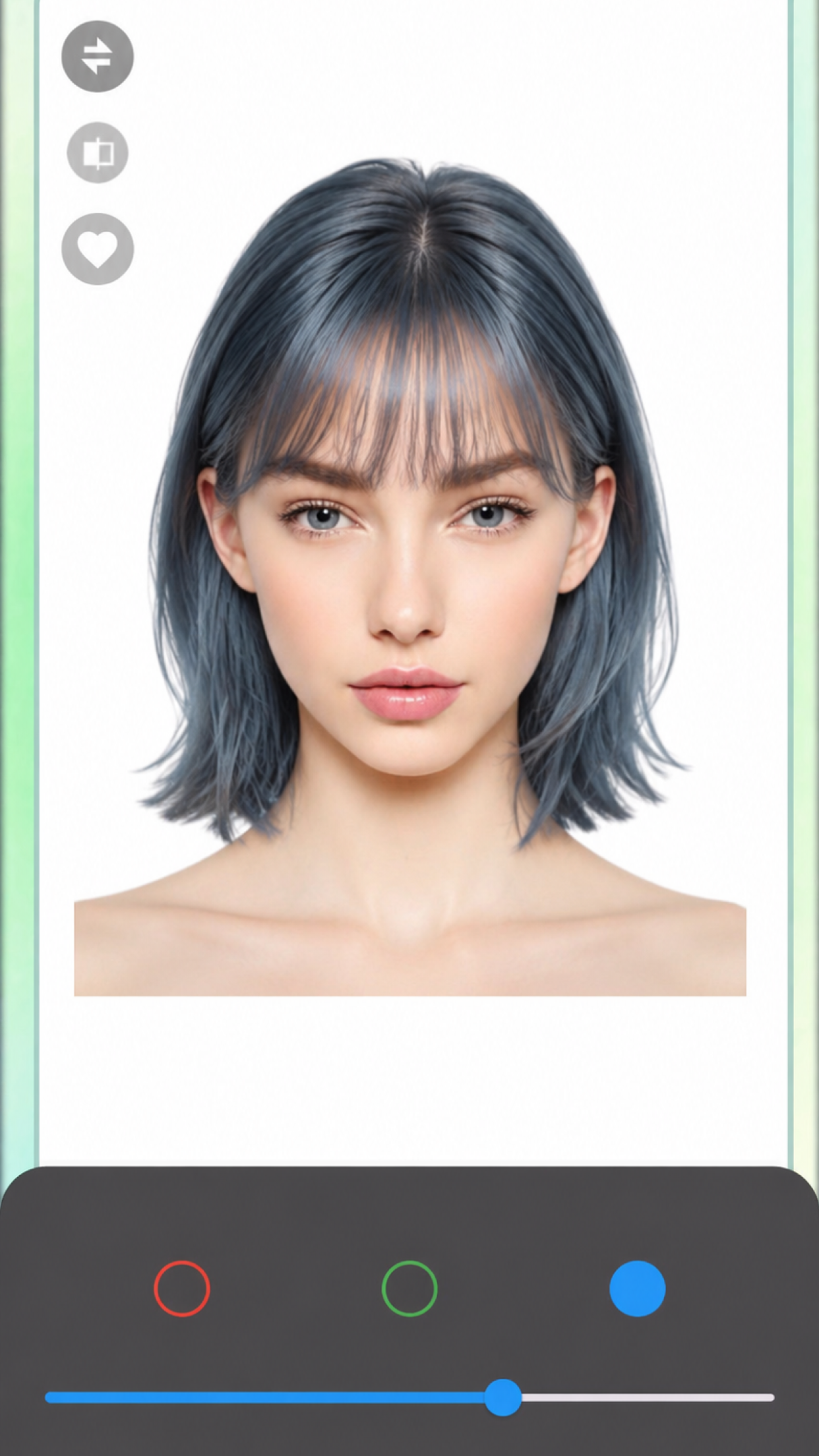 اسکرین شات 5 برنامه Hairstyle Try On - AI Haircut