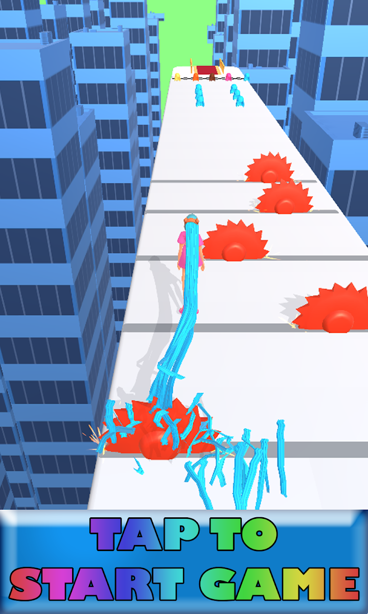 اسکرین شات 1 بازی Hair Run 3D